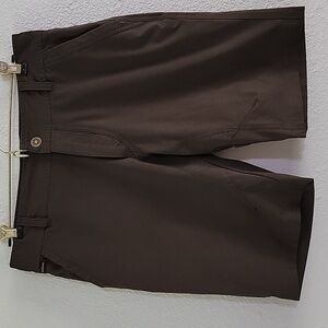 Men's Kühl Hiking Shorts 10" Brown Outdoor Gorpcore Size 30